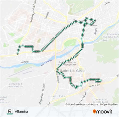 Ruta 8 B Horarios Paradas Y Mapas Altamira Actualizado