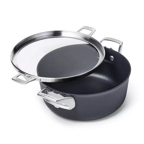 Calphalon Premier Space Saving Hard Anodized Nonstick Dutch Oven 5 Qt