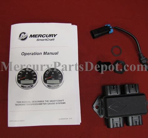 Mercury Smartcraft Sc Blk Tachometer Speedometer M