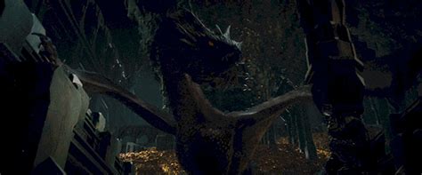 An Animation Of Smaug In All His Glory