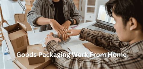 Goods Packaging Work From Home Cargo Packing