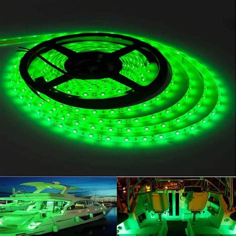 Led Boat Lights, 12V 5M/16.4FT Waterproof Marine LED Strip Light Boat Interior Light, Boat Deck ...