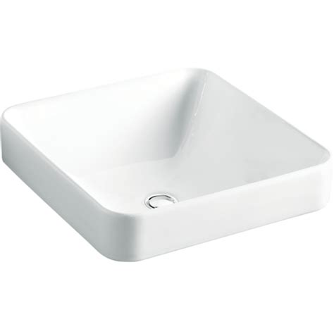 Kohler 2661X0 Forefront Square Vessel 413mm | e&s - Kitchen, Laundry, Bathroom