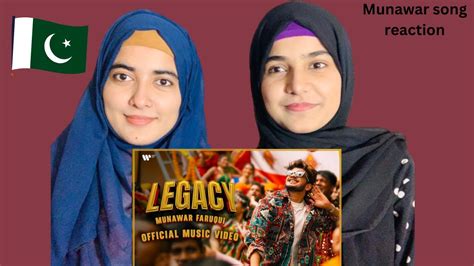 Pakistani Girls Reaction On Munawar Legacy Song Official Music