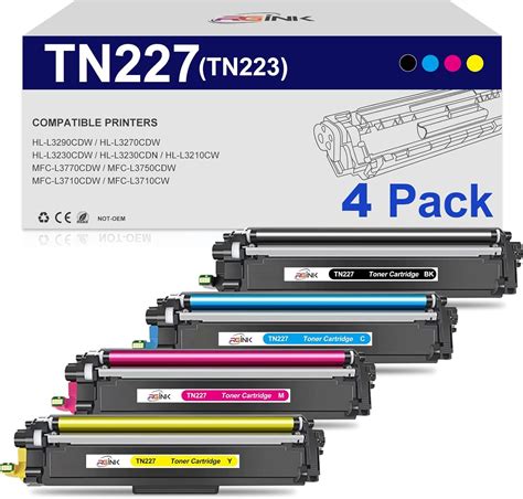 With Chip Rgink Compatible Toner Cartridge Replacement For Brother