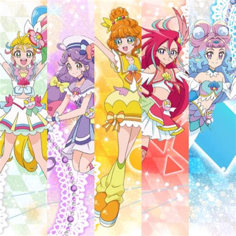 Tropical Rouge Precure Group Picture by iva20905 on DeviantArt