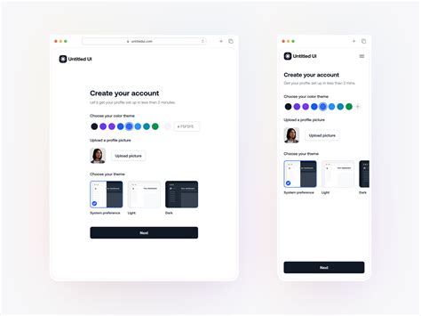 Create your account — Untitled UI by Jordan Hughes® on Dribbble