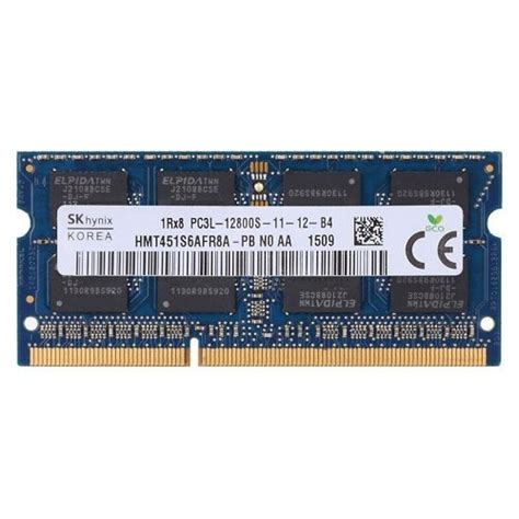 Ram Laptop Ddr3l Hynix 4gb Bus 1600 Hmt451s6afr8a Pb