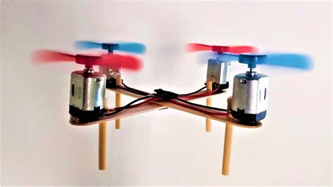 Making A Drone Using Dc Motor Youtube