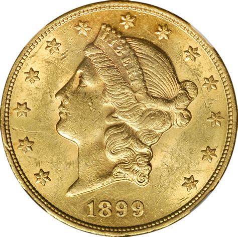 Value Of 1899 S 20 Liberty Double Eagle Sell Rare Coins