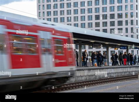 Cologne Deutz Station Platform For Local Trains S Bahn Regional