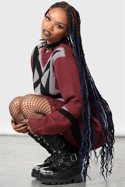 Star Crux Knit Sweater | Killstar