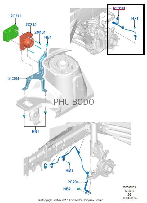 Czujnik Abs Tylny Ford Mustang Phu Bodo Cz Ci Ford