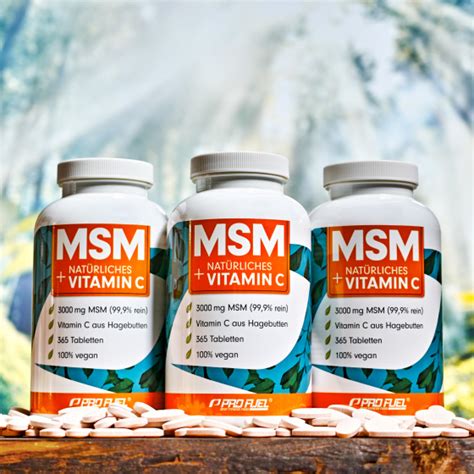 Msm Methylsulfonylmethan Vitamin C Tabl