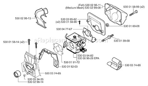 Husqvarna 141 Parts List And Diagram 2001 09