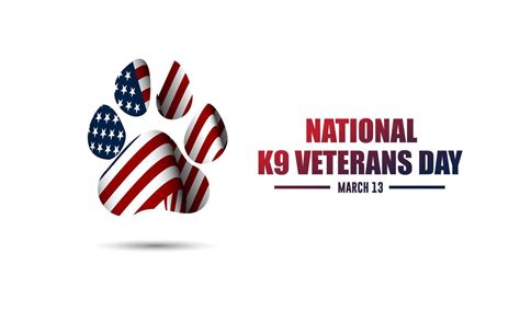 National K9 Veterans Day Background Vector Illustration 38514063 Vector ...