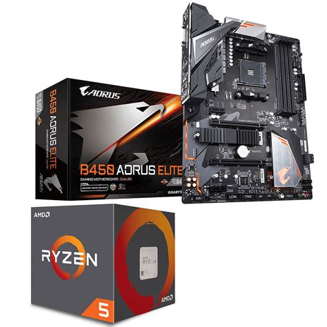 Kit Upgrade PC AMD Ryzen 5 2600 Gigabyte B450 AORUS ELITE Kit Upgrade