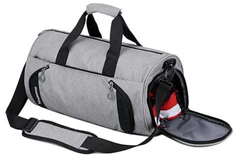 Gym Sports Small Duffel Bag For Men And Women Leather Crossbody Bag