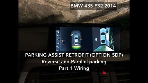 BMW F Series Parking Assist PMA 5DP Sensors Wiring And Install Part