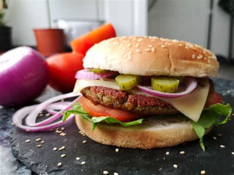 Hamburguesa de Lentejas Casera Muy Fácil de hacer