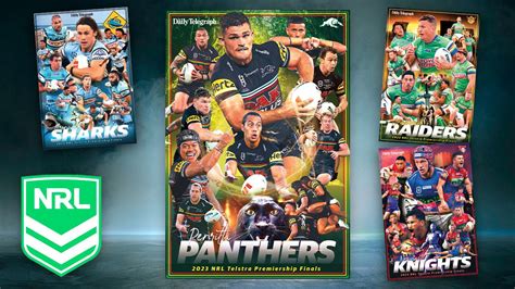 Download your free 2023 NRL finals team poster: Broncos, Panthers ...