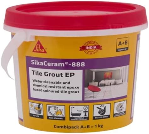 Sika Epoxy Tile Grout Sikaceram Tile Grout Ep Suitable For