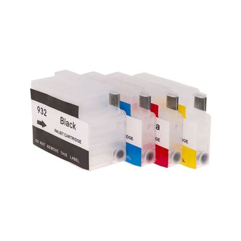 Refillable Ink Cartridge With Arc Chips For Hp932 933 Cartridge For Hp Officejet 6100 6600 6700