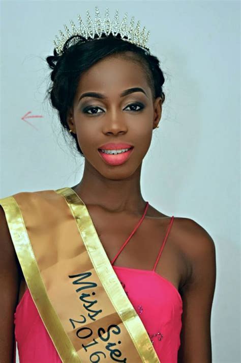 Aminata Adialin Bangura Is Miss Sierra Leone 2016 Missosology