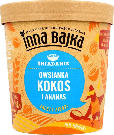 INNA BAJKA Owsianka Kokos I Ananas 70 G Drogeria Rossmann Pl