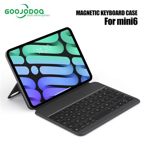 GOOJODOQ For iPad Magic Keyboard Ultra Slim Wireless Keyboard for iPad ...