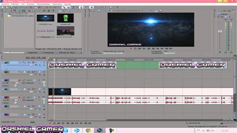 Tutorial Basico Sony Vegas Pro 11 Dashielgamer Youtube