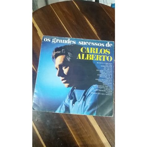 Lp Vinil Os Grandes Sucessos De Carlos Alberto Shopee Brasil