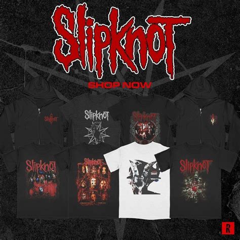 Slipknot - Officially Licensed Merchandise | Merch, Vintage shirts ...