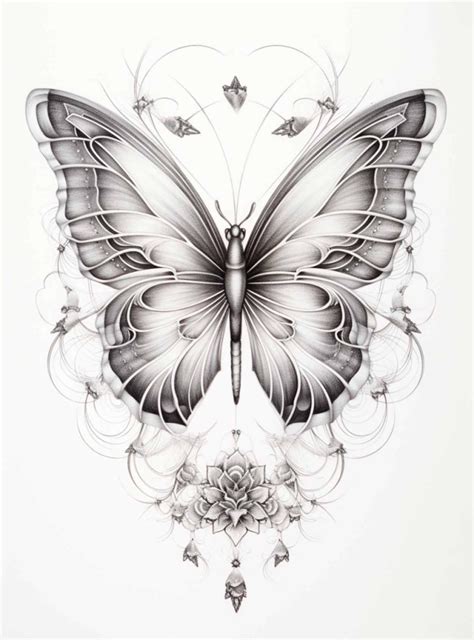 21 Butterfly Drawing Ideas For Your Sketchbook Butterfly Drawing