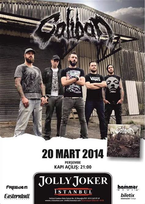 Caliban - Ghost Empire Tour - 20/03/2014 - İstanbul - Jolly Joker ...