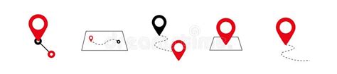 Vector Compass Icons of North, South, East and West Direction. Map ...