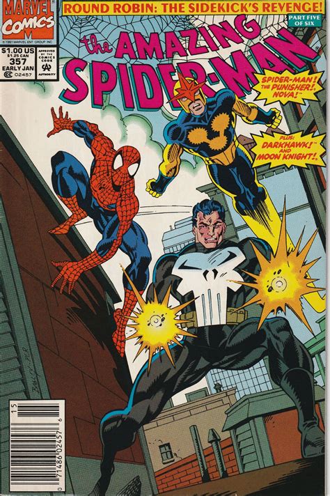 The Amazing Spider Man Moon Knight Punisher Nova