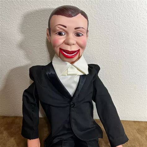 Juro Novelty Charlie Mccarthy Ventriloquist Dummy Doll 1977 Vintage