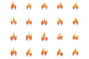 Hot Flame Fire Vector Icon Illustration Graphic By Setiyowibowo