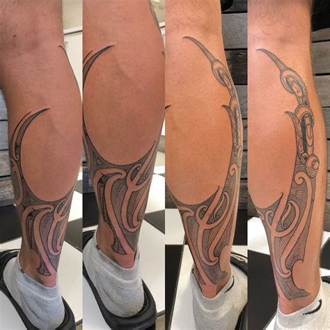 Custom Ta Moko By Te Maika At The Art Of Tattoo Studio Carlton Sydney