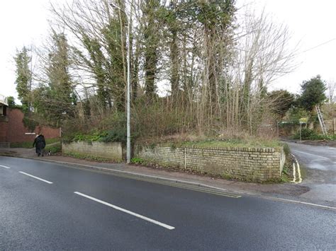 The Former Railway Bridge Abutment And Adrian S Pye Geograph