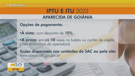 Aparecida de Goiânia libera a retirada de boletos para pagamento do