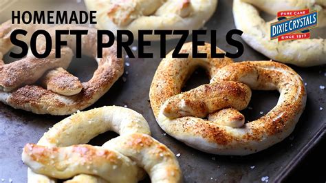 How To Make Homemade Soft Pretzels Youtube