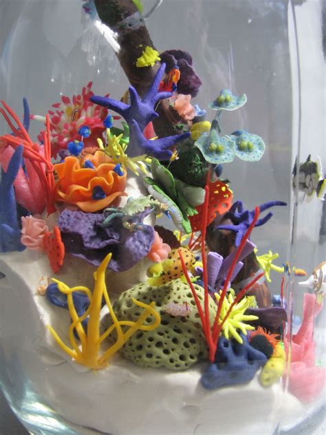 miniature coral reef sculpture by sneekyfox on DeviantArt