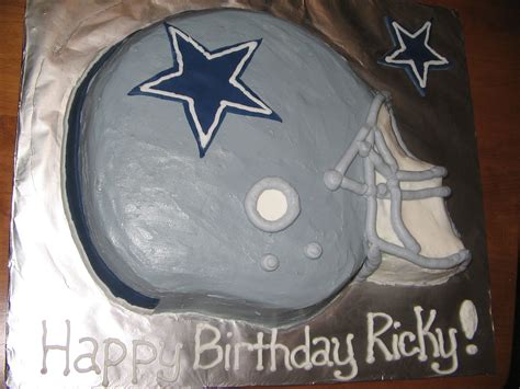 Dallas Cowboys Cake Topper Helmet