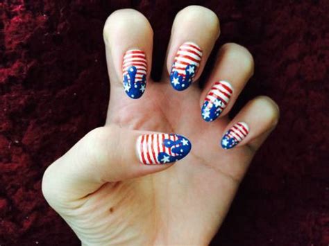 15 American Flag Nail Art Designs Ideas 2018 4th Of July Nails