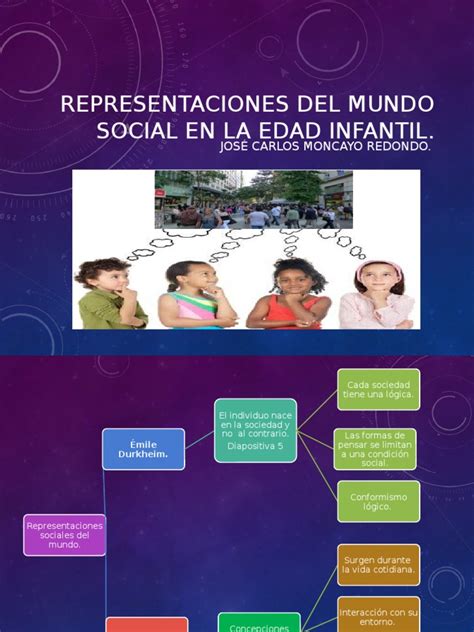 Pdf Representaciones Del Mundo Social En La Edad Infantil Sexto