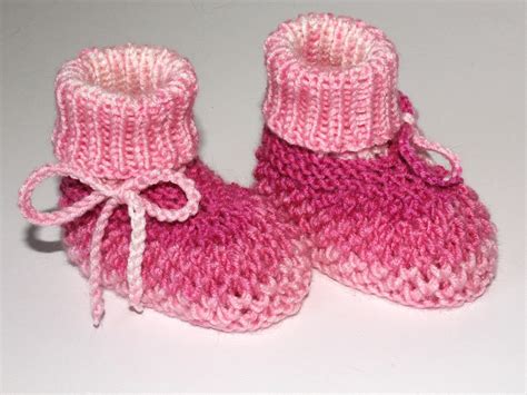 Strickanleitung Babyschuhe Baby Booties