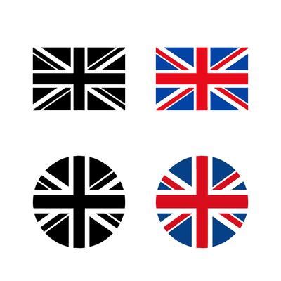 Uk Flag Black And White Vector Art, Icons, and Graphics for Free Download