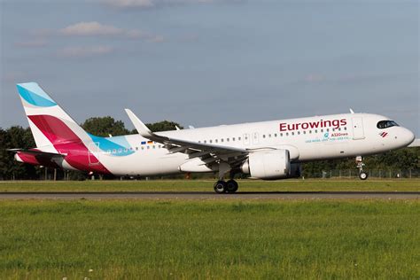 Hamburg Airport Eurowings Ew Ewg Airbus A N A Flickr